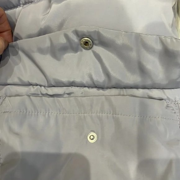 Zara girl light grey hooded puffer jacket-size 13-14 - Picture 6 of 8